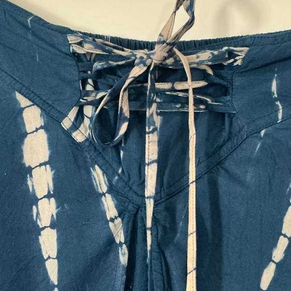 EARTHBOUND Blue and White Tie-Dye Joggers - Picture 3 of 9